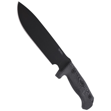 LionSteel Black Micarta, Fixed Black Blade (M7 MB)