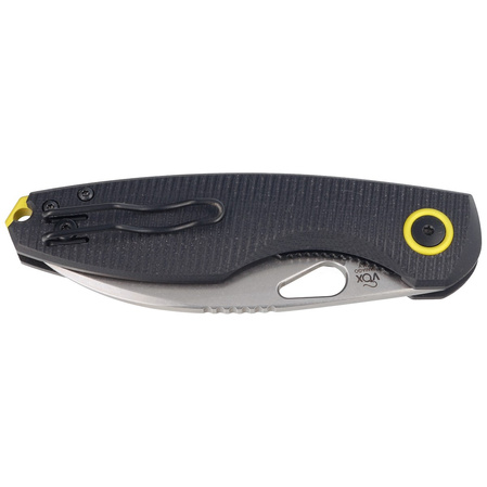 Nóż składany FOX Chilin Black G10, Stonewashed N690Co by Jesper Voxnæs (FX-530 G10B)