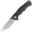 Bestech Bobcat Knife Black G10, Black Stonewashed / Satin D2 (BG22A-2)