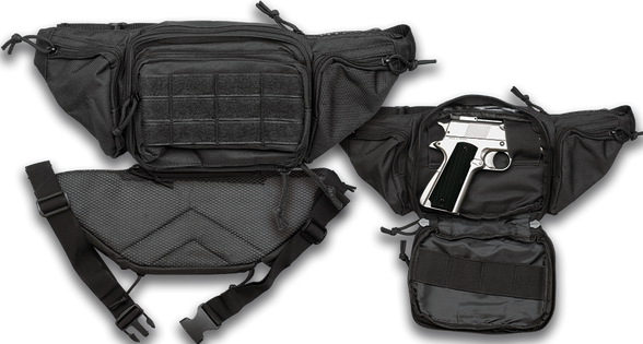 Saszetka na broń Barbaric Fanny Pack Black Nylon 600D (34984)