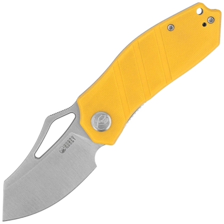 Kubey Ceyx Knife Yellow G10, Satin D2 (KU335E)