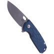 Fox Core FRN Blue Knife, Stonewashed N690 by Jesper Voxnaes (FX-604 BL)