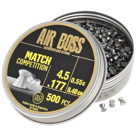 Śrut Apolo Air Boss Match Competition 4.51 mm, 500 szt. 0.55g/8.48gr (30300-1)