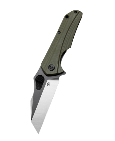 Nóż składany Bestech Operator Green G10, Satin/Black D2 (BG36C)