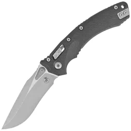 Nóż składany Microtech Amphibian Ram-Lok S/E Black Fluted G10, Apocalyptic M390MK by Tony Marfione (137RL-10APFLGTBK)