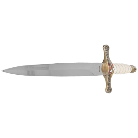 Sztylet templariuszy Decor Habitat Templar Dagger White ABS, Satin (S0296)
