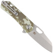 Kubey Knife Duroc Camo G10, Bead Blasted AUS-10 by Colin Maisonpierre (KU332J)