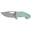 Kubey Dugu Knife Jade G10, Beadblasted 14C28N (KU210I)