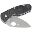 Nóż składany Spyderco Ambitious Black FRN, Plain 8Cr13MoV (C148PBK)