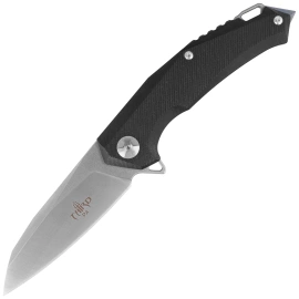 Nóż składany Decor Habitat Third Thunder LE No 036/500 Black G10/Titanium, Satin/ Stonewashed D2 (K4105)