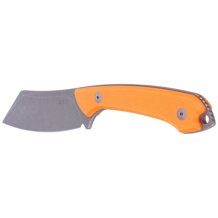 Nóż Kubey Perses Orange G10, Bead Blasted D2 (KU302A)