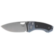 Nóż składany LionSteel Twain Blue Titanium/Carbon Fiber, Satin MagnaCut by Gianni Pauletta (TW BL CF)