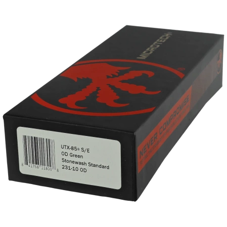 Nóż automatyczny OTF Microtech UTX-85 S/E OD Green Aluminium, Stonewashed M390 (231-10OD)