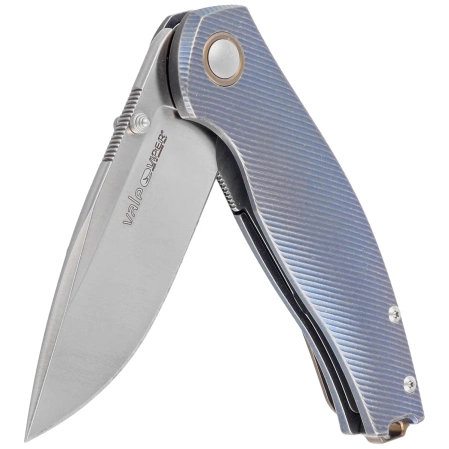 Nóż składany Viper Vale Blue Titanium, Satin MagnaCut by Jesper Voxnæs (V6004TIBL)