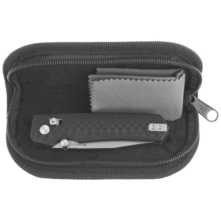 Remette Aurora Knife Black G10, Sandblasting 14C28N (AURA-G1)