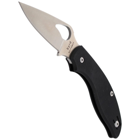 Spyderco Byrd Tern G-10 Black, PlainEdge (BY23GP)