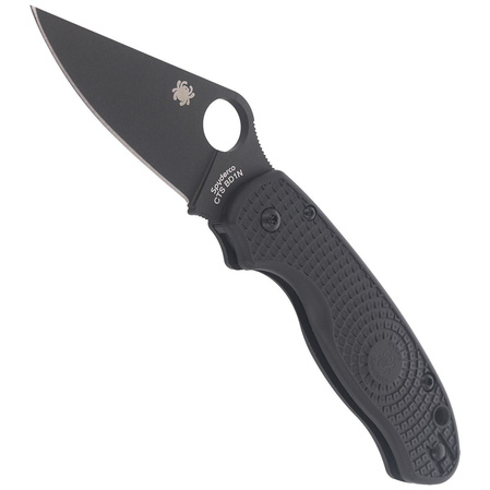 Spyderco Para 3 Knife Black FRN, Black DLC CTS BD1N (C223PBBK)