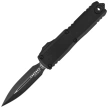 Microtech UTX-85 Gen IV D/E OTF Knife Black Aluminum, Tactical M390MK by Tony Marfione (12324-1T)