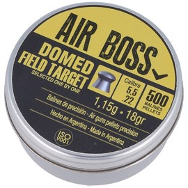 Apolo Air Boss Domed Field Target  AirGun Pellets .22/5.52 mm, 500 psc 1.15g/18.0gr (30205-2)