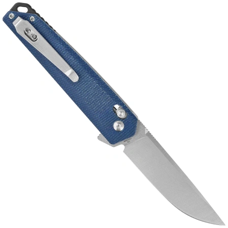 Nóż składany Herbertz CJH Blue Micarta, Satin D2 (10000586)