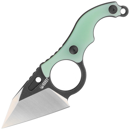 Kubey Hippocam Knife Jade G10, Two Tone D2 (KU166B)