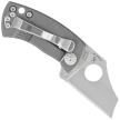 Spyderco McBee Gray Titanium, Stonewashed CTS XHP by Jonathan McNees (C236TIP)