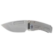 Medford Marauder-H D/P Knife Tumbled Titanium, Flamed HW/Clip, NP3 Breaker, Tumbled S45VN by Greg Medford (MK045STD-01TM-TFCF-BN)