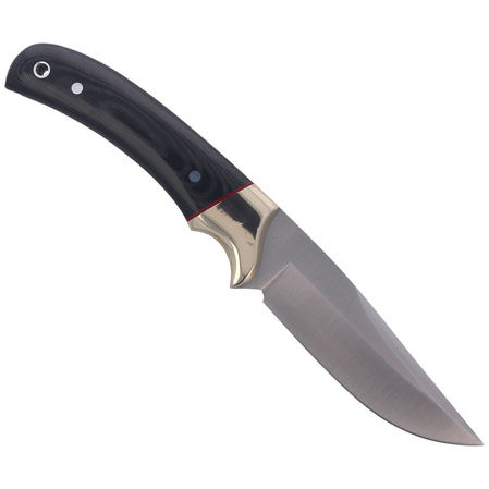 Muela Full Tang Knife Black Micarta, Satin 1.4116 (SETTER-11M)
