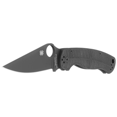 Spyderco Para Military 2 Black G10, Black DLC CPM MagnaCut by Sal, Eric Glesser (C81GMCBKP2)