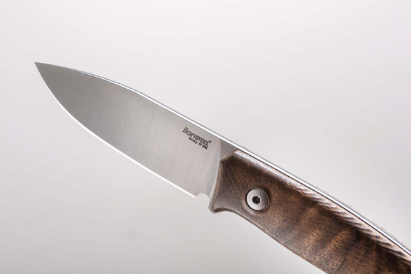 Nóż LionSteel Bushcraft Walnut, Satin Blade (M1 WN)