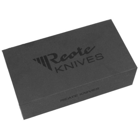 Nóż grawitacyjny Reate Mini EXO OTF Gravity Drop Point Bead Blasted Titanium/Burl Linen Micarta, Stonewashed CPM 3V