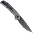 CIVIVI NOx Marble Carbon Fiber Black/Gray, Black Damascus (C2110DS-1)