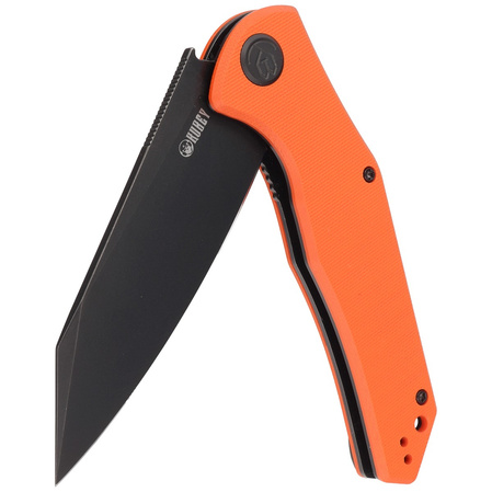 Kubey Knife Flash Orange G10, Blackwashed AUS-10 (KU158G)