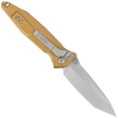 Microtech Socom Elite T/E-M Knife Tan Aluminium, Stonewashed M390MK by Tony Marfione (161-10TA)