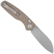 Nóż składany Kubey Breeze Tan G10, Stonewashed 14C26N by Caleb Waltman (KU288C)