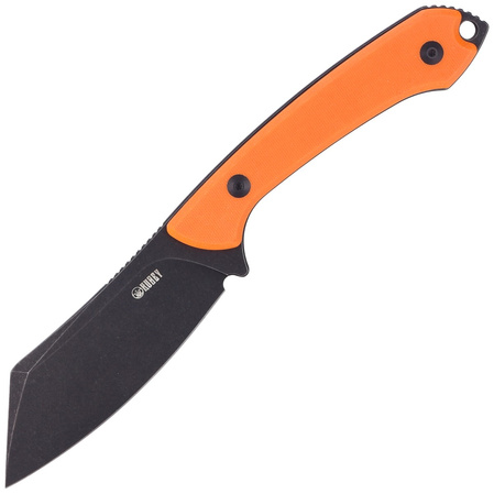 Kubey Knife Perses, Orange G10, Dark Stonewashed D2 (KU302B)