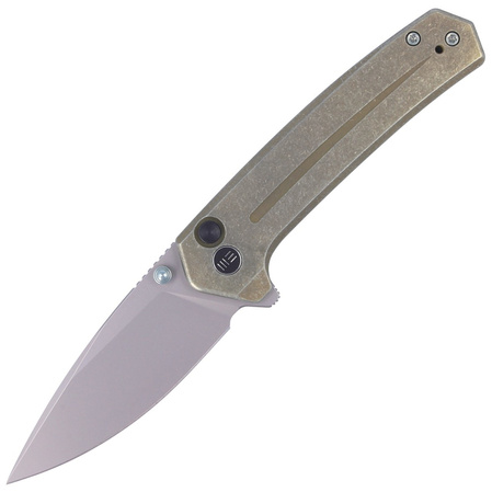 Nóż składany WE Knife Culex Green Titanium, Silver Bead Blasted CPM 20CV (WE21026B-5)