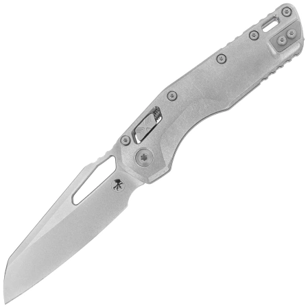 Nóż składany Microtech MSI S/E Ram-Lok Marfione Select Stonewashed Titanium, Blue HW, Stonewashed M390MK by Tony Marfione (210-10MS2)