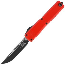 Nóż automatyczny OTF Microtech Ultratech Gen III ZBP S/E Red Aluminum, Black M390MK by Tony Marfione (1121-1RD)