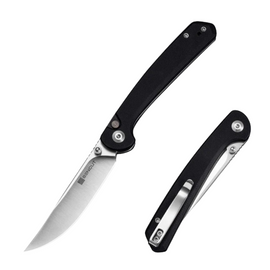 Nóż składany Sencut Skelfin Black G10, Satin 9Cr18MoV (S25007-2)