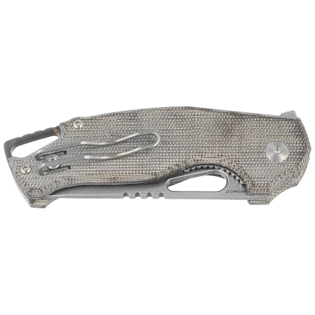 MKM Vincent Knife Green Canvas Micarta, Stonewashed MagnaCut by Jesper Voxnaesi (MK VCM-GC)