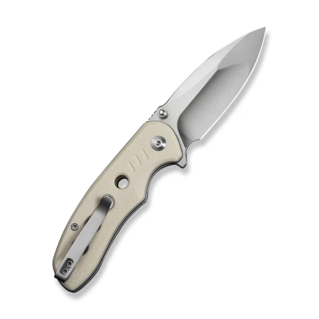 Civivi Triptych Knife Ivory G10, Satin 14C28N (C23085B-2)