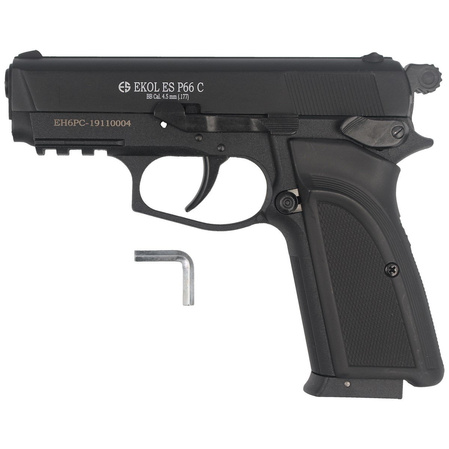 Pistolet wiatrówka Voltran Ekol ES P66C Black 4.5 mm