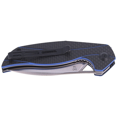 Nóż składany CIVIVI Anthropos Blue G10 / Carbon Fiber, Satin Finish by Elijah Isham (C903B)