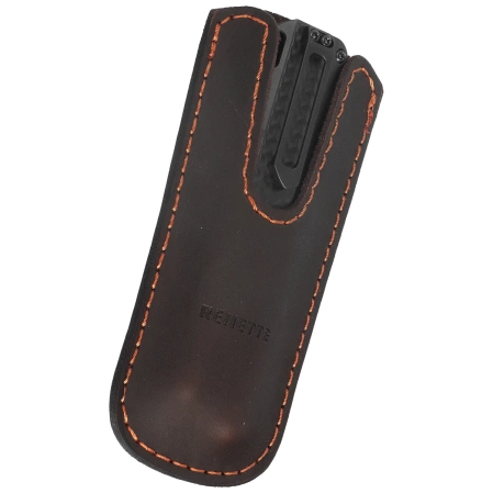 Remette Sharp Leopard Knife Black DLC Titanium, Black DLC M390 (RTSLB)