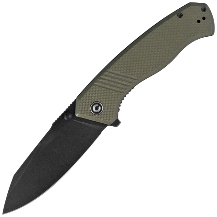 Nóż składany Civivi Placoid OD Green G10, Black Stonewashed 14C28N (C23079-3)