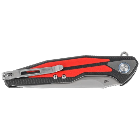 RikeKnife Tulay Black/Red G10, Matted 154CM (RK-Tulay-BR)