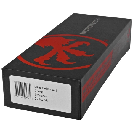 Nóż automatyczny OTF Microtech Dirac Delta D/E Orange Aluminium, Black by Tony Marfione (227-1OR)