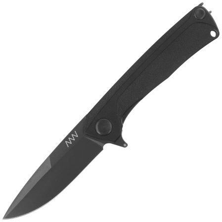 Nóż składany ANV Z100 BB Black GRN, Black DLC Sleipner (ANVZ100-052)