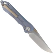 Bestech Knife Supersonic Blue Titanium, Stonewashed / Satin CPM S35VN (BT1908B)
